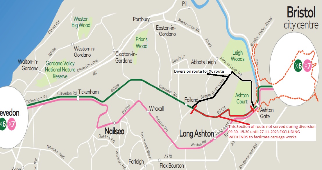 FURTHER DATE EXTENSION Clarken Coombe Long Ashton CLOSURE